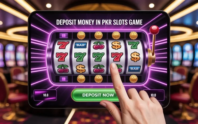 Deposite Money in PKR Slots Game