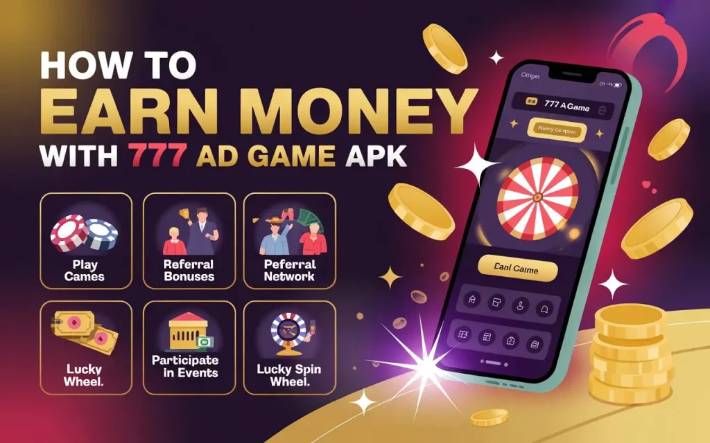 EARN MONEY WITH 777AD GAME