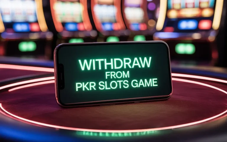 Withdraw from PKR Slots Game
