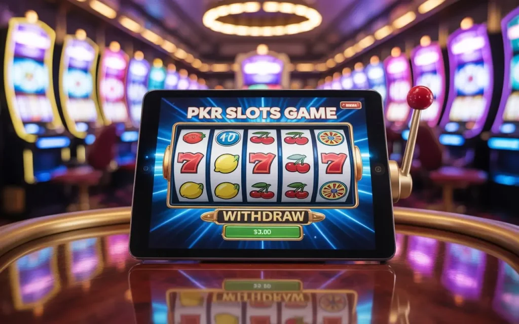 Withdraw money from PKR Slots Game