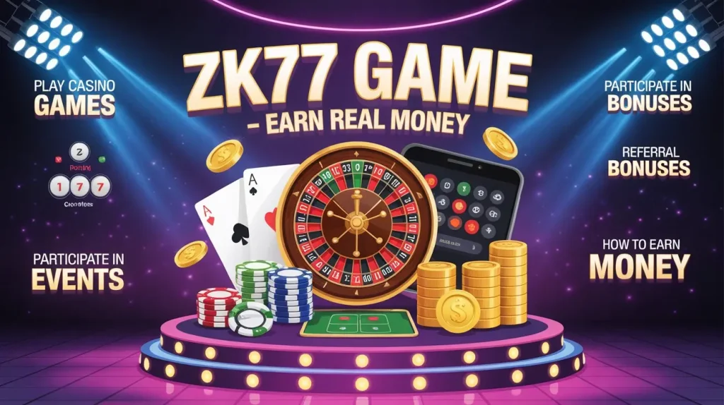 zk77 game earn money