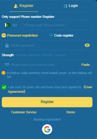 RR3 GAME LOGIN AND REGISTRATION